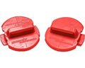 Energy Suspension Polaris RZR 900S Footwell Drain Plug - Red
