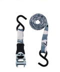 BIN DISPLAY 12FT X 1IN RATCHET TIEDOWN POLAR CAMO 500 LBS. WLL (1500 LBS. BR
