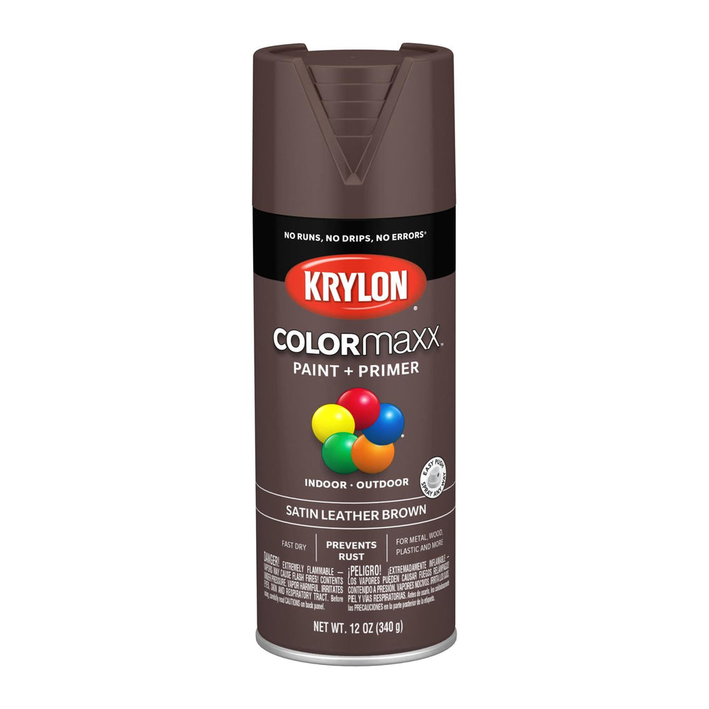 KRYLON COLORMAXX LEATHER BROWN