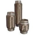 FLEX COUPLING SS 2.25IN CORE NO NECKS 8IN OAL W/INNER BRAID