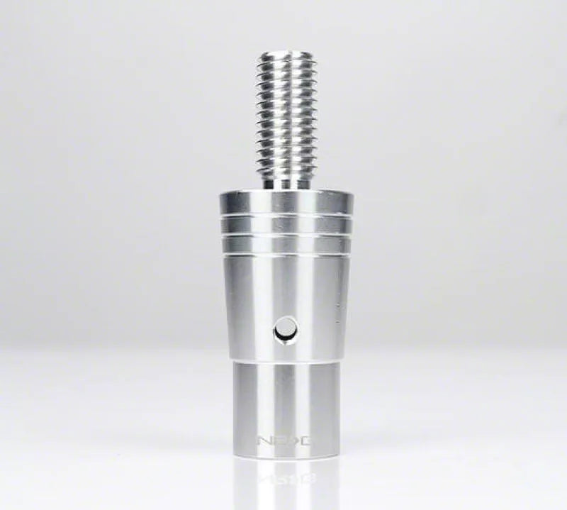 NRG 14mm Euro Aluminum Adapter w/ M10x1.5 Thread Pitch - Silver