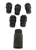 GORILLA LOCK ACORN 14-1.50 BLK 5PK