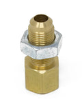 FITTING - BRASS - BULKHEAD - 1/2' F