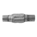 FLEX COUPLING SS 2.50IN CORE 2.50IN NECKS 10IN OAL W/INNER BRAID