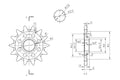 BikeMaster Front Sprocket 520 14T