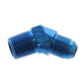 Fragola -8AN x 1/2 NPT 45 Degree Adapter