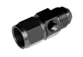 04 MALE TO 04 FEMALE AN/JIC WITH 1/8 NPT IN HEX BLACK