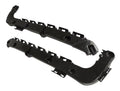 Rear Fascia Bracket Set for 2011-2022 Jeep WK Grand Cherokee, Black Plastic Crown Automotive