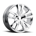 PR188C CHROME REPLACEMENT CAP