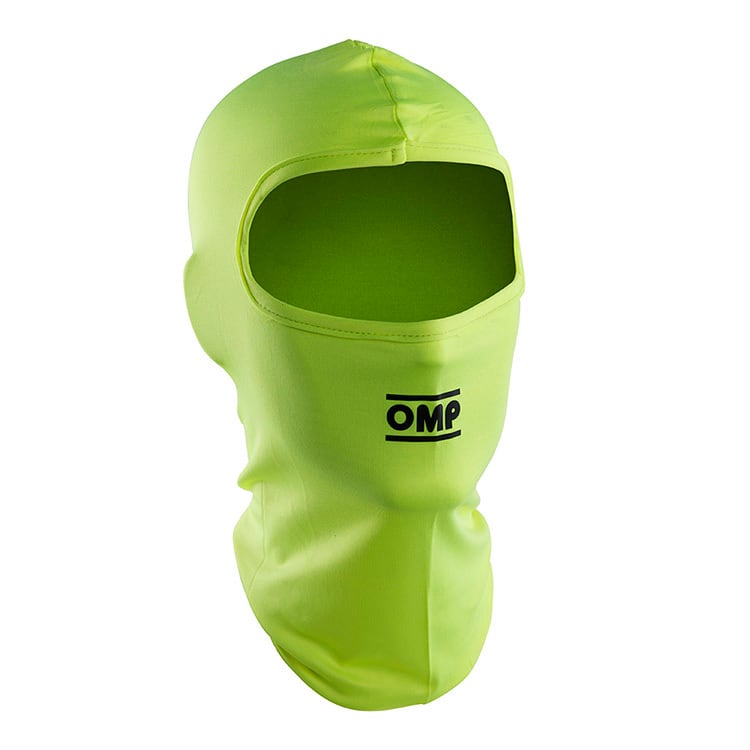 OMP Kart Balaclava Fluo Yellow
