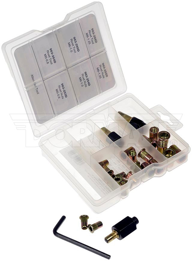 RIVET NUT ASST SML