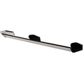 600 Nose Wing Post Straight 10in Black