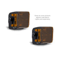 Borne Off-Road Light Pod Covers - Amber