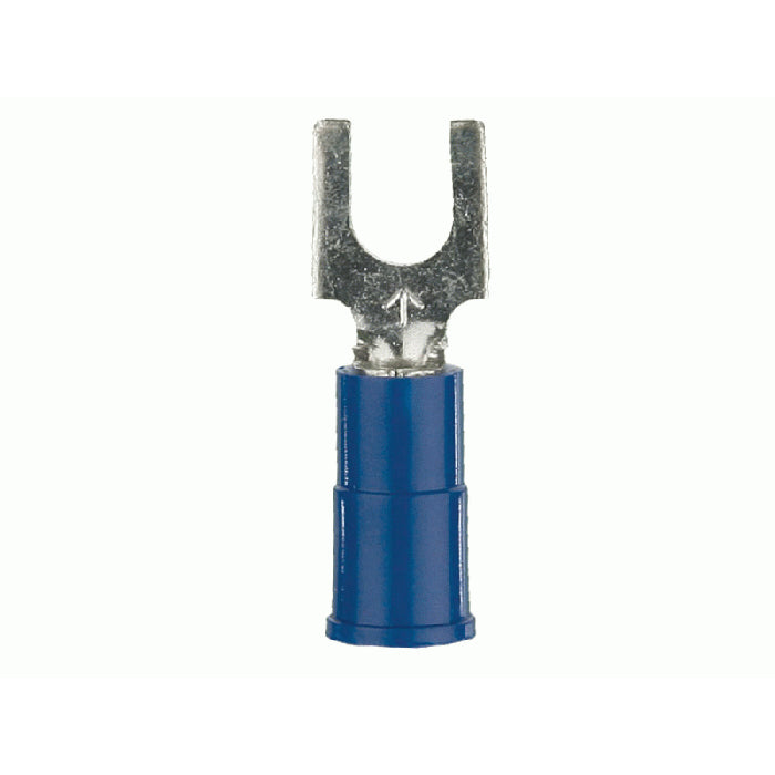 3M BLUE VINYL SPADE TERMINAL 16-14 GAUGE #10 PACKAGE OF 100