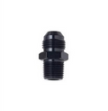 Fragola -12AN x 3/4 NPT Straight Adapter - Black