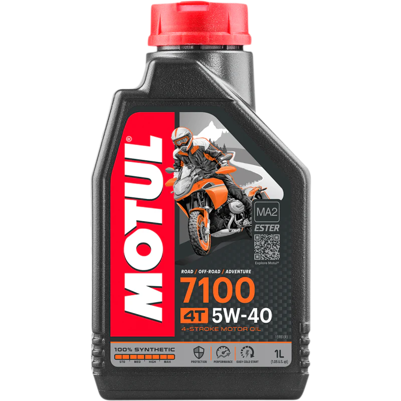 Motul 1L 7100 4-Stroke Engine Oil 5W40 4T