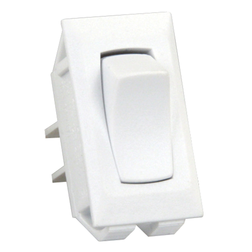 UNLABELED 12V ON/OFF SWITCH POLAR WHITE