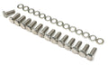 DIFF COVER BOLT SET FOR GM 14 BOLT (METRIC) CHROME COVER