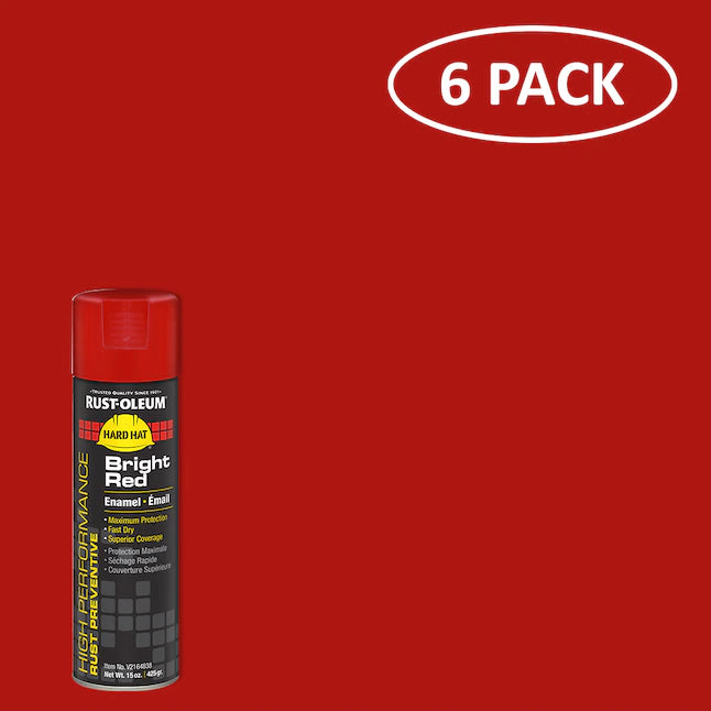 RUST-OLEUM red auto part