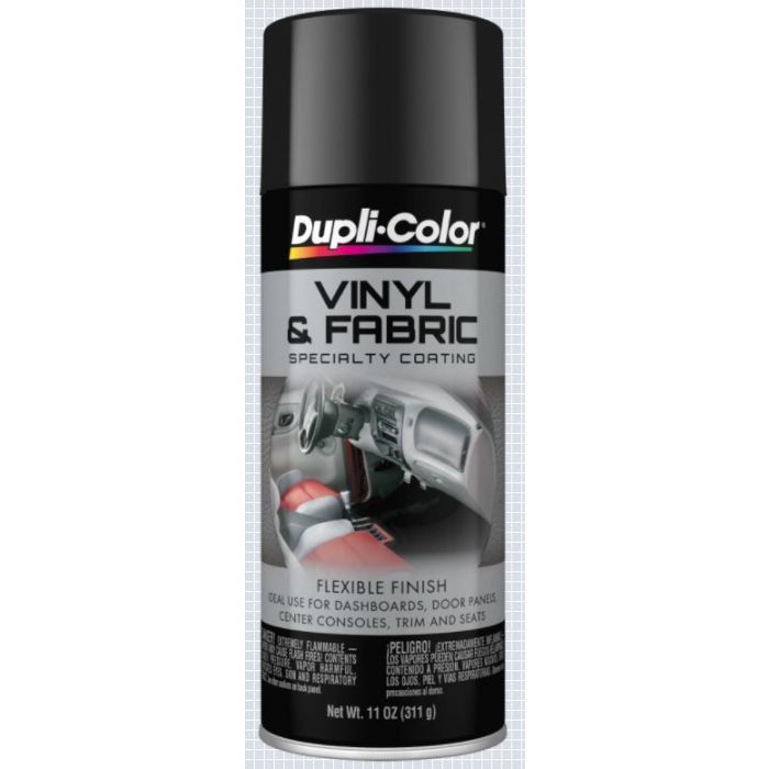 VINYL AND FABRIC COATING; GLOSS BLACK; 11 OZ. AEROSOL