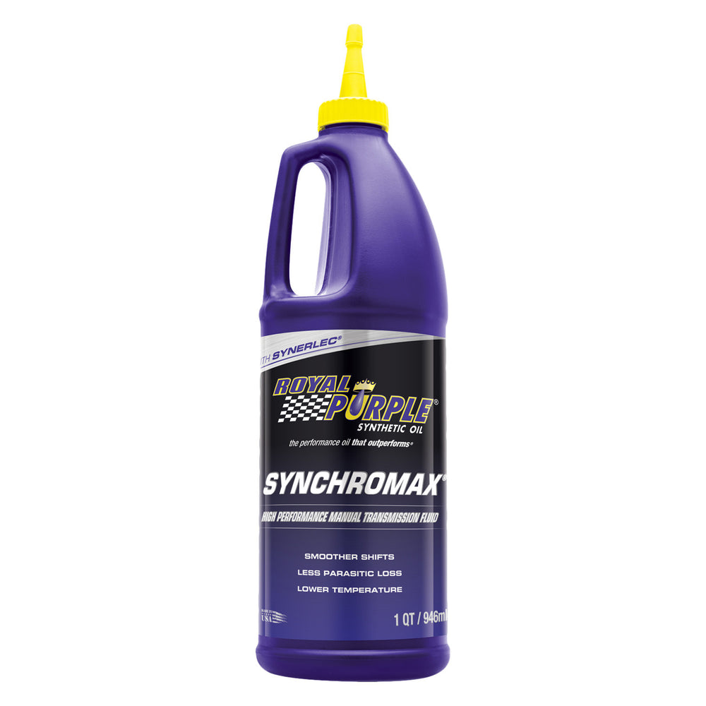 ~(2 lbs. 11X3X3)~ Royal Purple Canadian Synchromax High Performance Synthetic Manual Transmission Fluid - 1 Quart Bottle