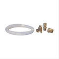 Autometer 12 Foot Nylon Tubing 1/8in. w/ 1/8in. Brass Compression Fittings