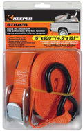 15FT X 1IN CAM BUCKLE TIEDOWN 400 LBS. WLL (1200 LBS. BREAK STRENGTH)