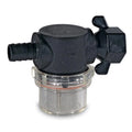 SWIVEL STRAINER 1/2IN BARB INLET 1/2IN NPSMFEMALE SWIVEL OUTLET