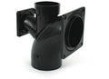 3WAY ELL 3IN SPIGOT X 2IN HUB 3IN AND 11/2IN ROTATING FLANGES