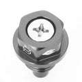 NRG Magnetic Oil Drain Plug M14X1.5 Acura/Honda/Mazda/Mitsubishi - Gunmetal