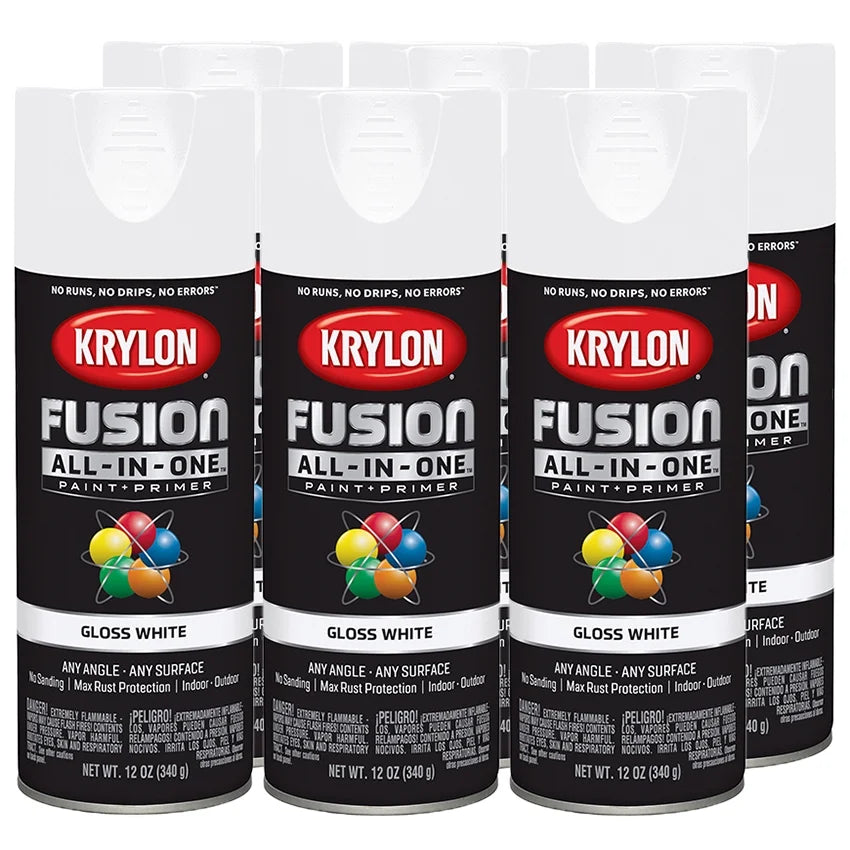 KRYLON FUSION ALLINONE GLOSS WHITE