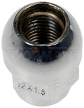 Wheel Nut: 2001-2003 Acura CL 2001-2003 Acura MDX 1999-2003 Acura TL; M12-1.5 thread; 19mm hex; chrome