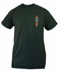 HOT ROD PINSTRIPE T-SHIRT - GREEN