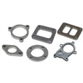 Vibrant Billet Alum Oil Drain Flange for GT32 GT37 GT40 GT42 GT45R and GT55R Turbos tapped 1/2in NPT
