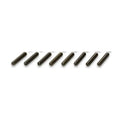 Moroso Wing Nut Stud - 1/4in-20 x 1-3/8in - 8 Pack