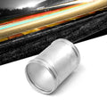 HPS Performance 1-3/8 (35mm) OD x 3 Long 6061 Aluminum Joiner Tube Piping with Bead Roll