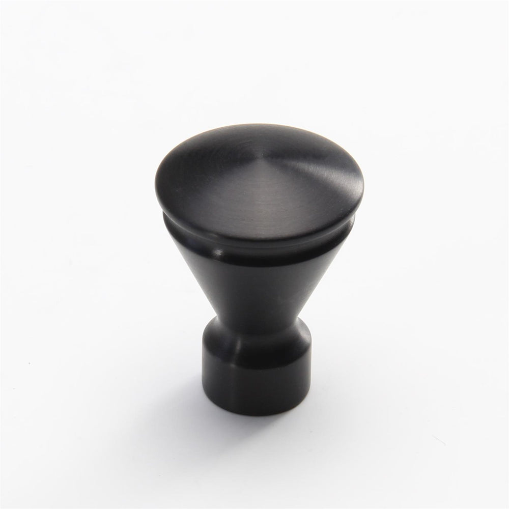 DASH KNOB - LOKAR - 3/16' HOLE - BL