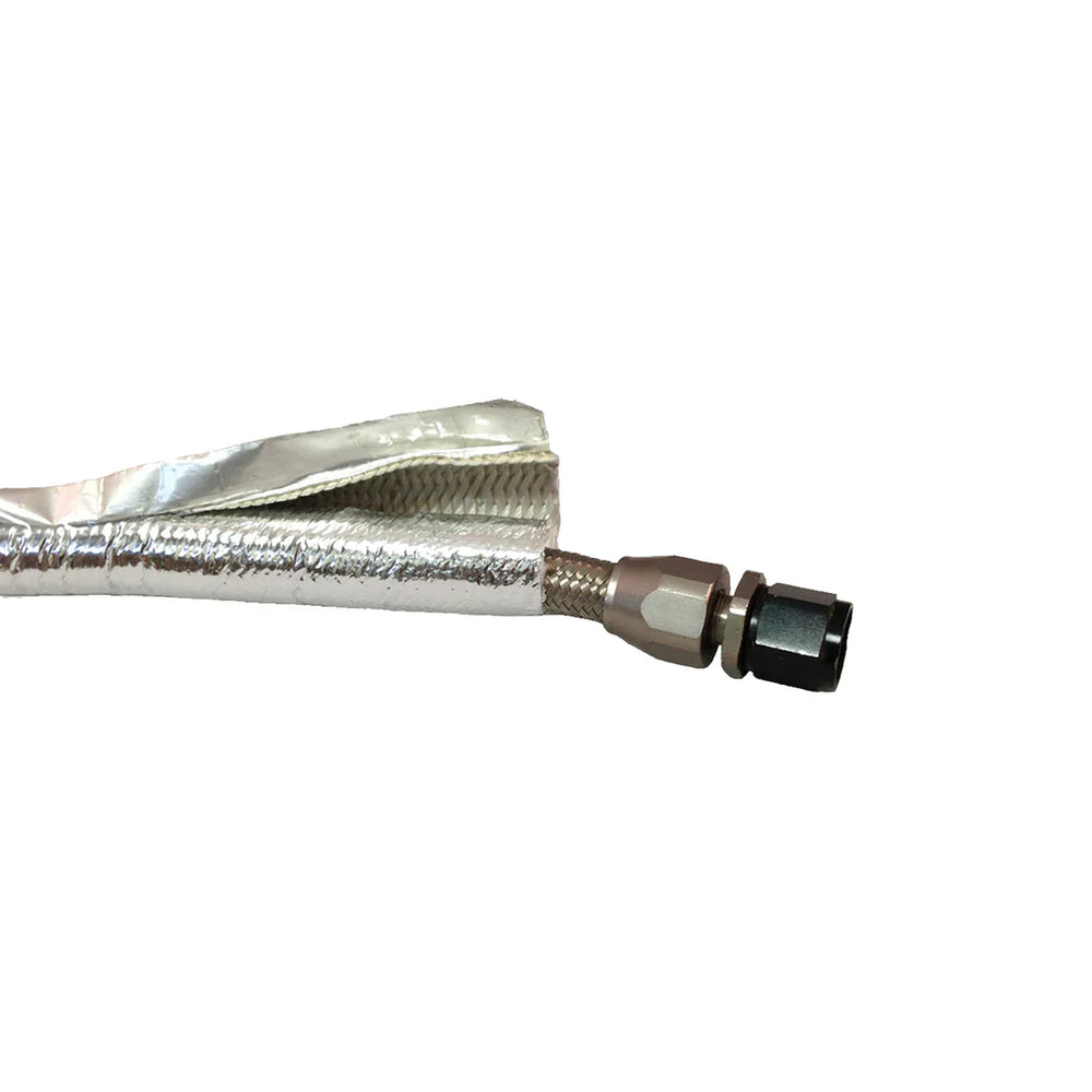 PTP Turbo Blankets Silver Heat Reflective Sleeve Adhesive (3/8in x 4ft) Universal