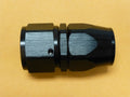 Russell Performance -12 AN Black Straight Full Flow Hose End