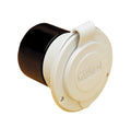 20A 125V STRAIGHT BLADE POWER INLET WHITE