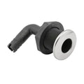 316 S.S./PLASTIC 90 1-1/8" THRU-HU