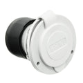 15A 125V STRAIGHT BLADE POWER INLET BLACK