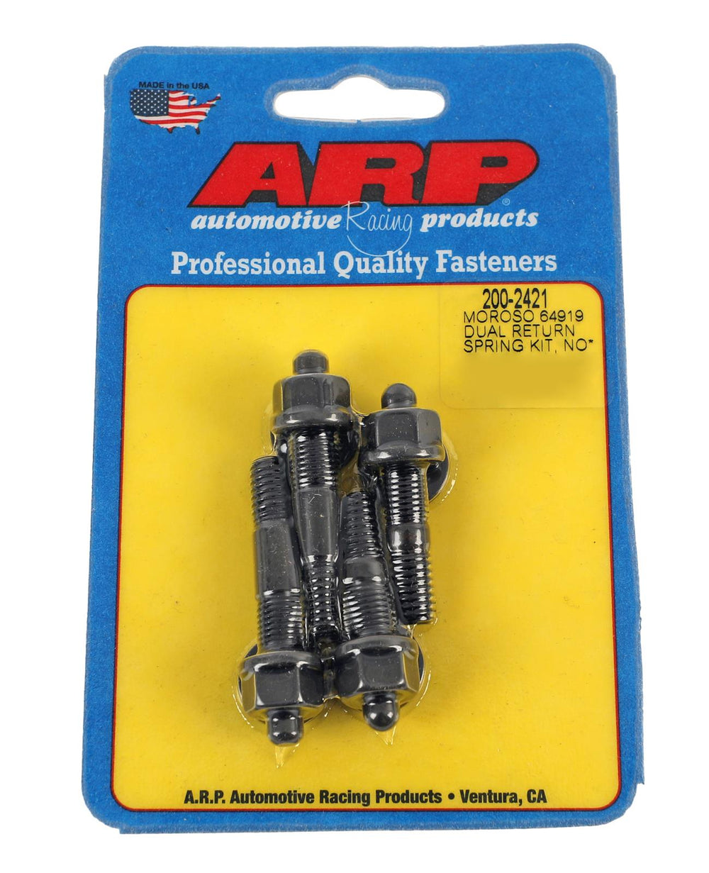 ARP Moroso 64919 Dual Return Spring no Spacer Plate Carb Stud Kit