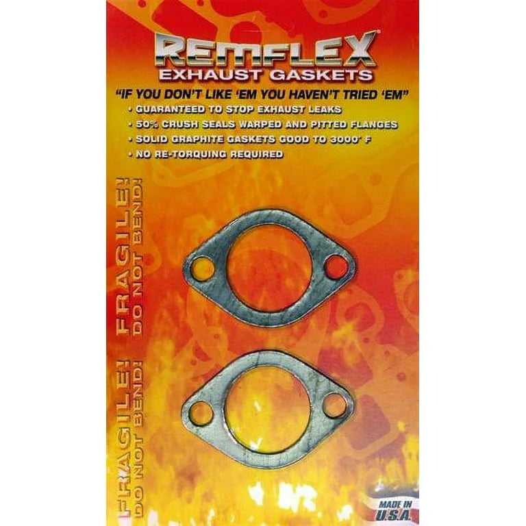 13/4IN HOLE SIZE 2 BOLT 23/4IN SPACING CONNECTOR FLANGE GASKETS 2/SET