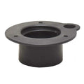 2IN RIGGING FLANGE W/ FUEL HOSE PORT BLACK
