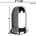 DUALLIE LUG NUT WITH SWIVEL WASHER (11/16 HEX 5/8