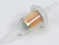 DISPOSABLE INLINE FUEL FILTER 3/8INBRB