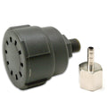 REMOTE INTAKE AIR FILTER ASSEMBLY PLASTIC HOUSING 1/8IN M NPT (USE WITH P/N 00