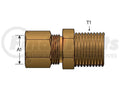 COPPER TUBING COMPRESSION FITTING