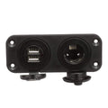 ADAPTOR,DUAL PORT 12VDC